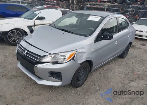 2023 Mitsubishi Mirage G4 Black Edition/Es/Le from USA, damaged, VIN ML32FUFJ9PHF02554